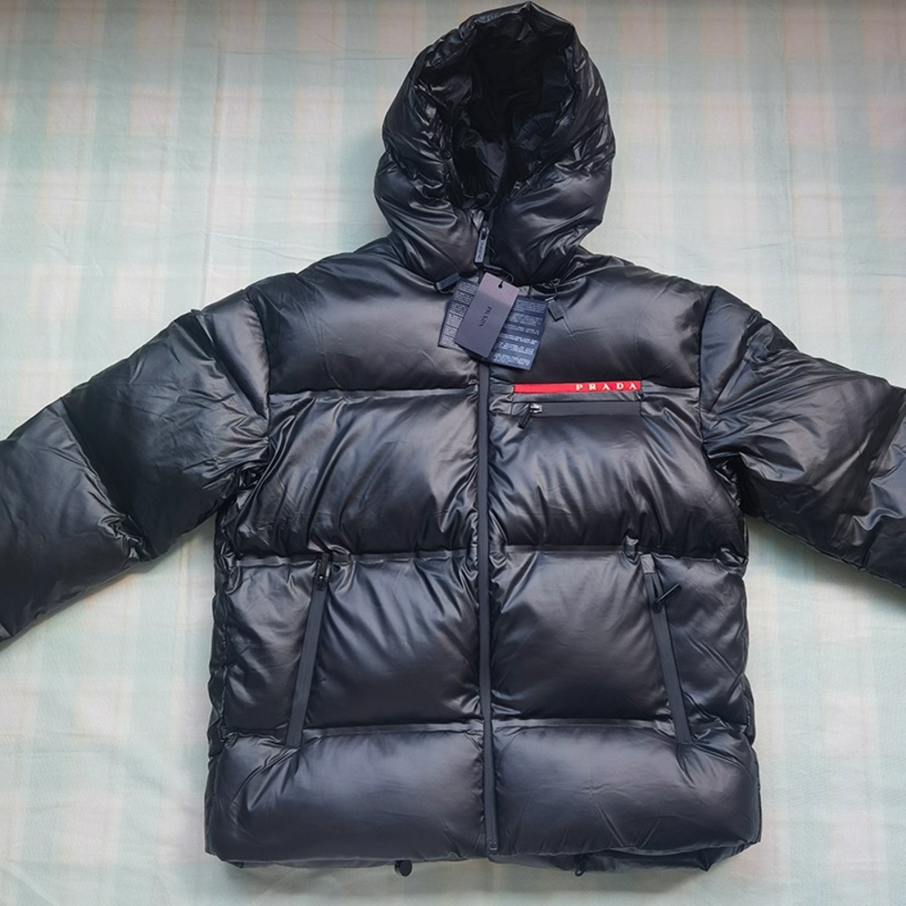 Prada Black Puffer Jacket